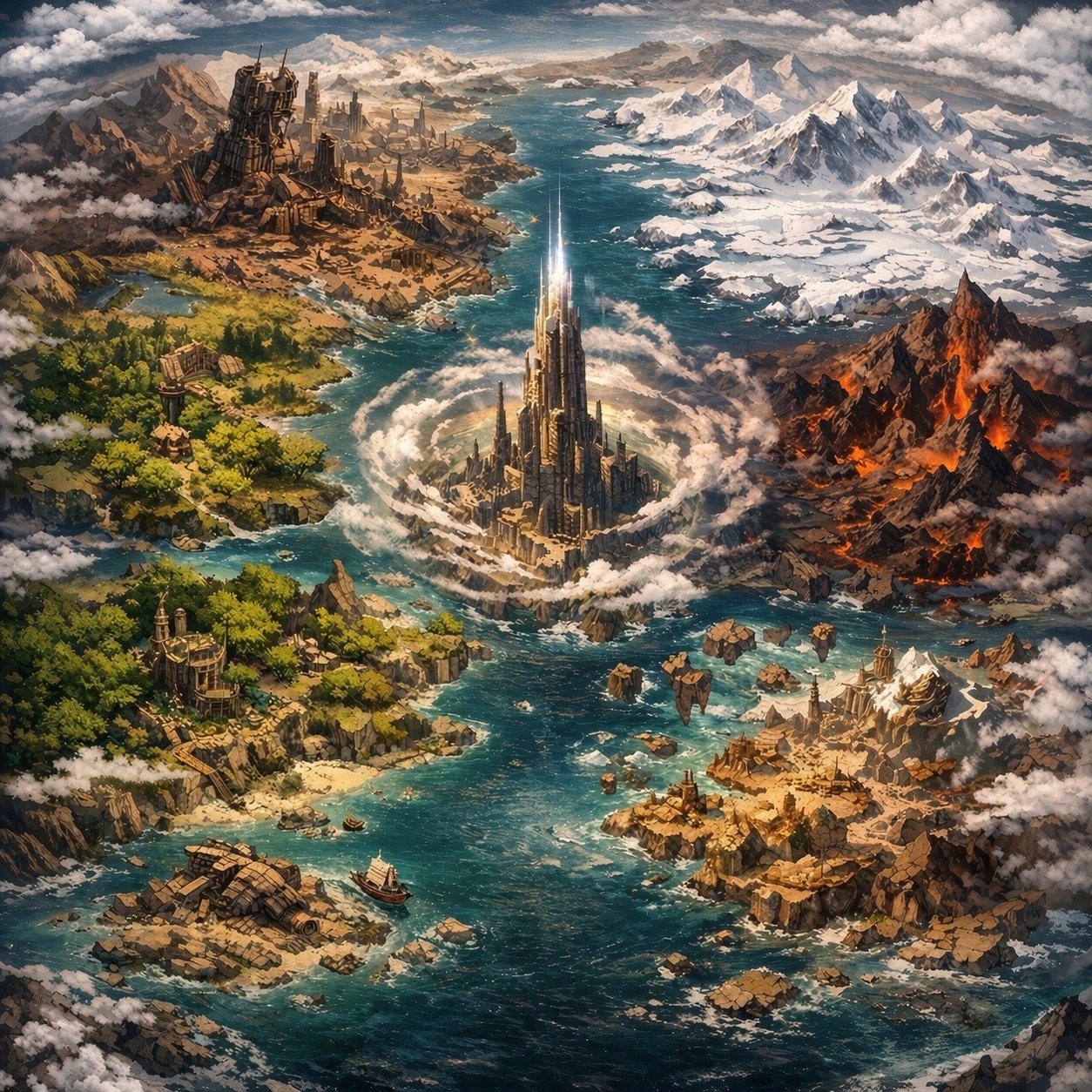 Astraea world visual